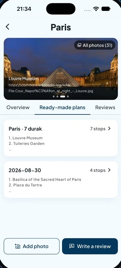Ready-made day plans for Paris